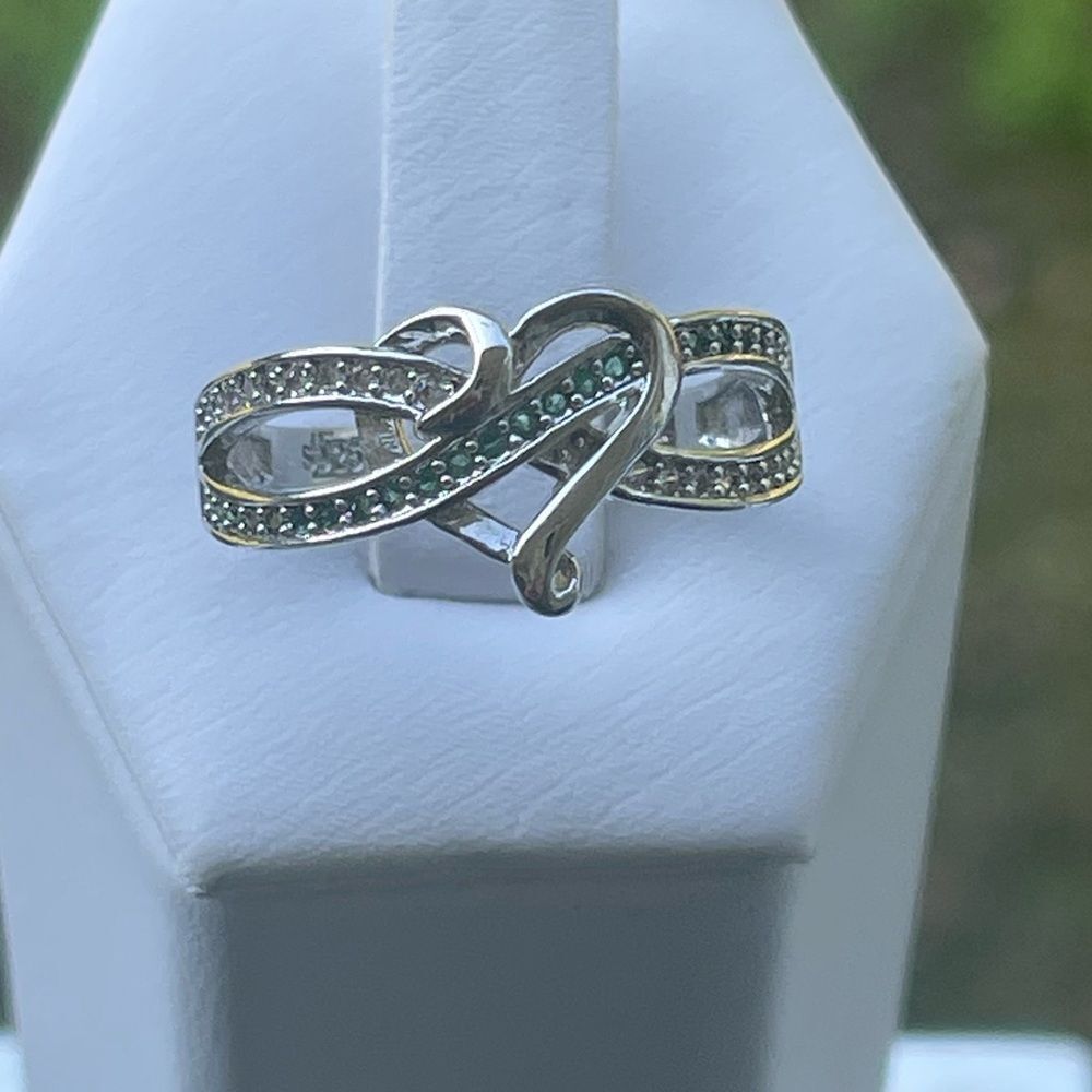 BRIDAL WEDDING RING ENEGAGMENT RING - Picture 5 of 10